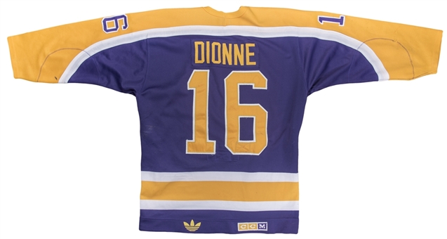 1984-85 Marcel Dionne Game Used & Photo Matched Los Angeles Kings Jersey (Sports Investors Authentication)